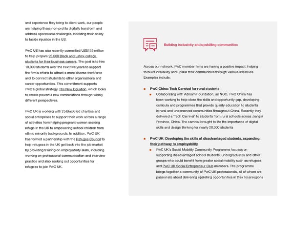 Global Annual Review | PwC - Page 20